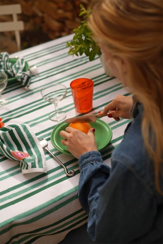 2 toallas de tocador Alechinsky - Verde - 40 x 40 cm