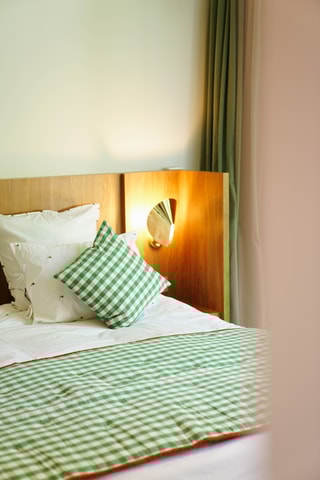 Sierkussenhoes Kelly - Bruin en Groen - 40 x 60 cm