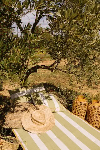 Sierkussenhoes Perry - Olijfgroen - 40 x 60 cm