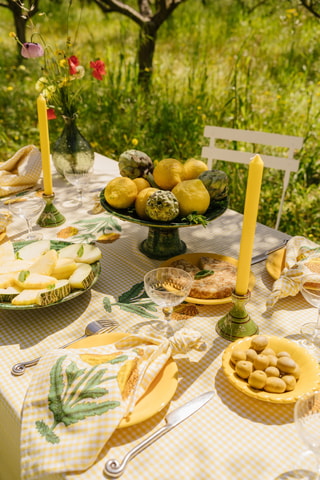  Tafellaken Fabry - Geel