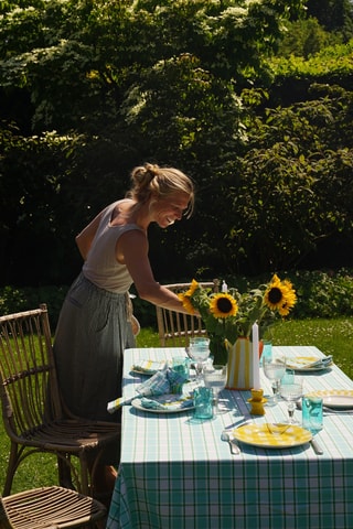  Tafellaken Klee - Turquoise