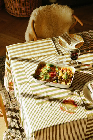  Tafellaken Vazarely - Kaki