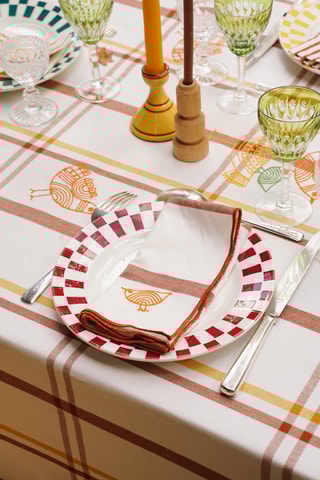  Tafellaken Hooper - Bruin