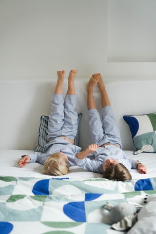 Dubbelzijdige Sprei Hoffmann - Hemelsblauw