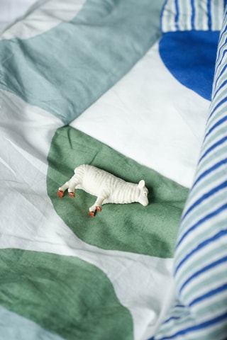 Dubbelzijdige Sprei Hoffmann - Hemelsblauw