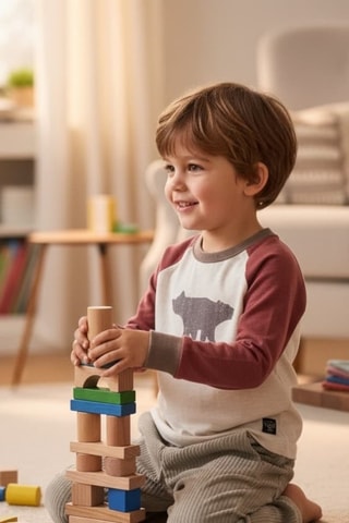 Pantalón de pana - Beige