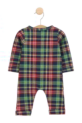 Pelele - Azul marino y rojo