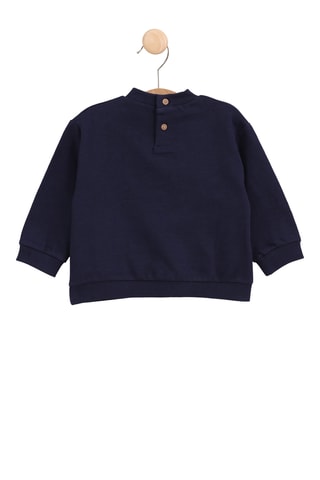 Sudadera - Azul marino y blanco