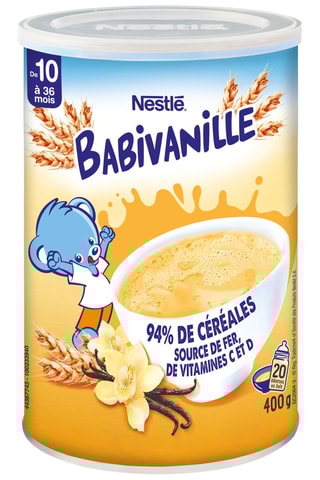 3 x Céréales à la vanille en poudre - 400 g