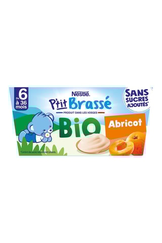 4 x P'tit Brassé à l'abricot Bio - 360 g