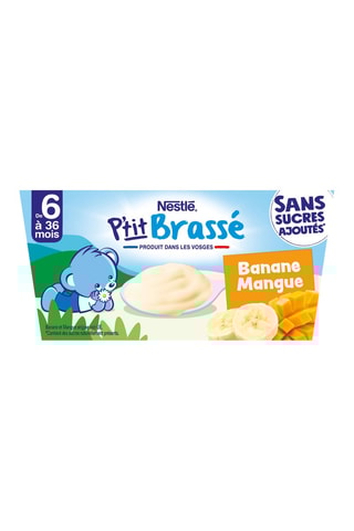 3 x P'tit Brassé Banane Mangue - 360 g
