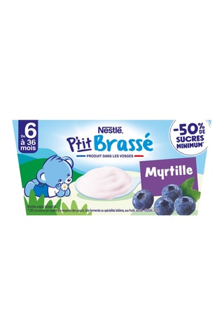 3 x P'tit Brassé Myrtille - 360 g