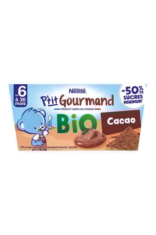 3 x P'tit Gourmand Bio Cacao - 360 g