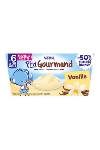 3 x P'tit Gourmand vanille - 400 g