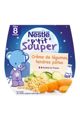 4 x Crème de légumes et tendres pâtes - 2 x 200 g