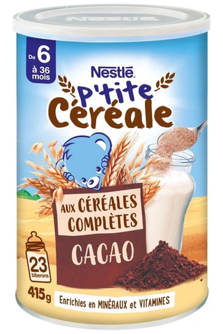 3 x Céréales complètes saveur cacao en poudre - 415 g