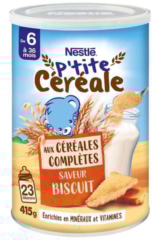 3 x Céréales complètes saveur biscuit en poudre - 415 g