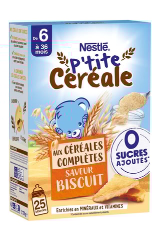 3 x Céréales complètes saveur biscuit en poudre - 270 g