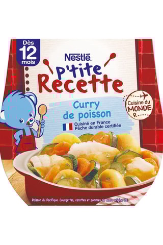 	4 x Curry de poisson - 2 x 190 g