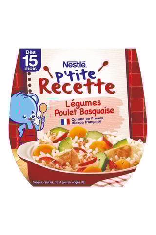 4 x Légumes poulet basquaise - 2 x 200 g