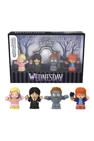 Coffret Wednesday Addams - 4 figurinas Collector