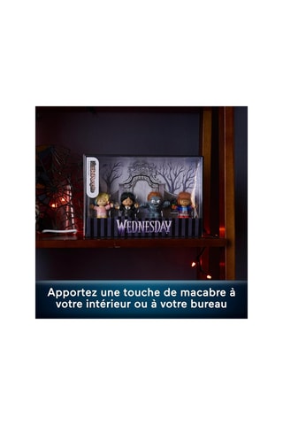 Coffret Wednesday Addams - 4 figurinas Collector