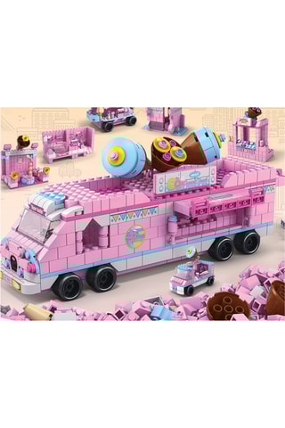 Jogo de construção TechKidz 6 em 1 - 1000 tijolos