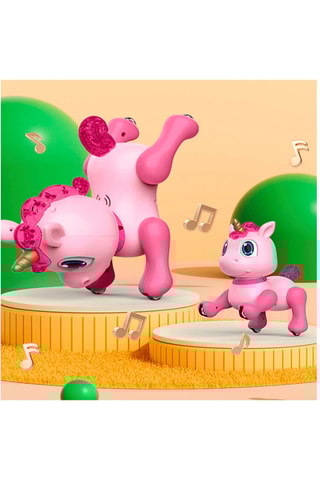 Bestuurbare Eenhoorn TechKidz - Danst en met geluidseffecten