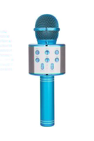 Micro Karaoke Bluetooth Azul - TechKidz