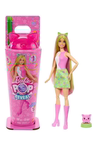 Barbie Pop Reveal Shakes - Boneca com gatinho