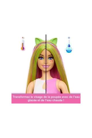 Barbie Pop Reveal Shakes - Boneca com gatinho