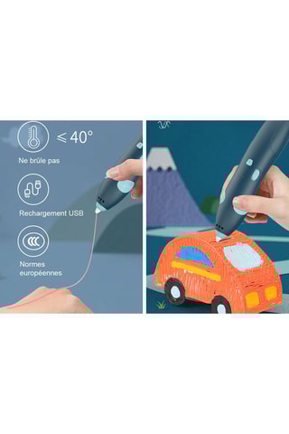 Caneta de criação 3D - 3DConcept  Violeta