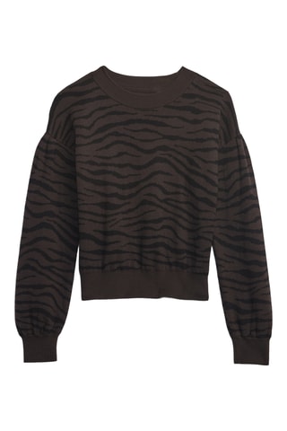 Maglia - Marrone e nero