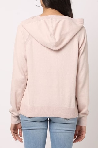 Maglia con cappuccio - Rosa