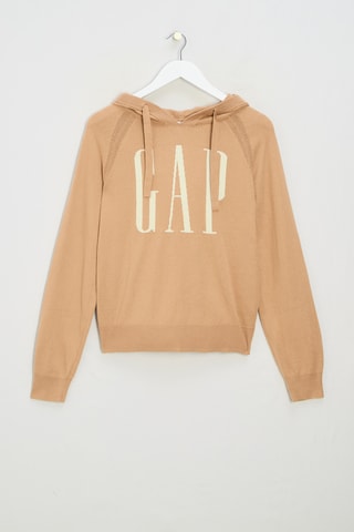 Maglia con cappuccio - Marrone chiaro