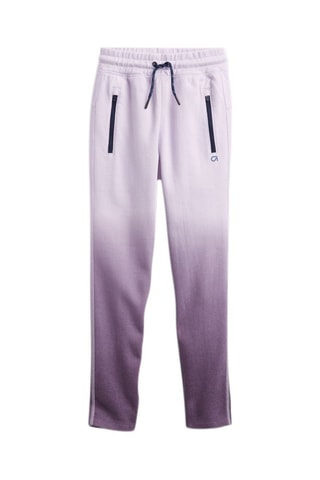 Pantaloni sportivi dip and dye - Viola
