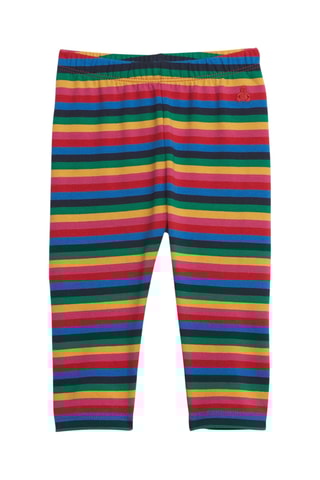 Pantaloni in cotone bio - Blu e rosso