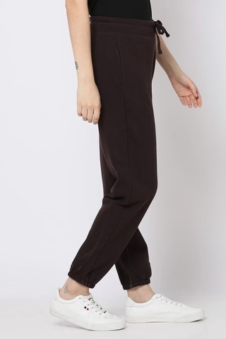 Pantaloni sportivi - Marrone scuro