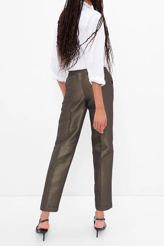 Pantaloni straight - Grigio scuro