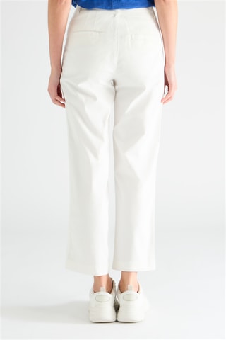 Pantaloni straight - Bianco