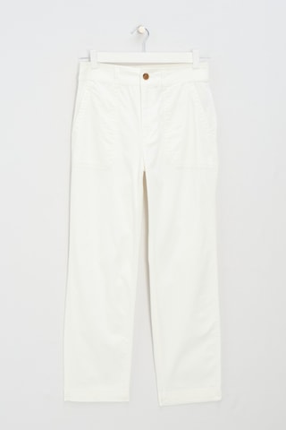 Pantaloni straight - Bianco