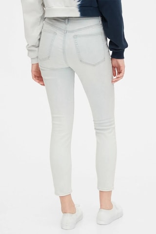 Jeans skinny a vita alta - Celeste