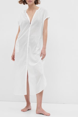 Abito a camicia - Bianco