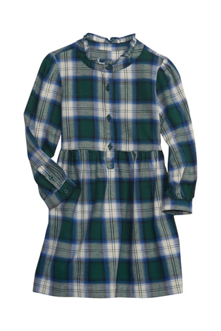 Robe - Vert foncé et bleu marine