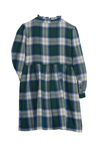 Robe - Vert foncé et bleu marine