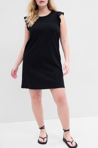 Abito taglio dritto - Nero