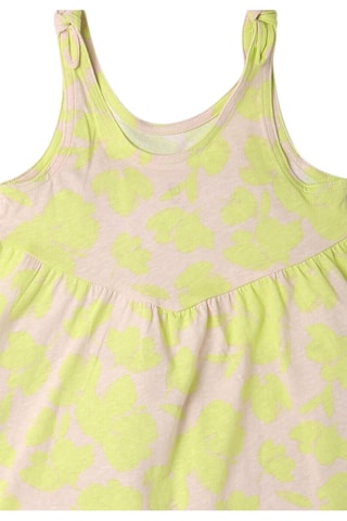 Abito senza maniche - Giallo e beige