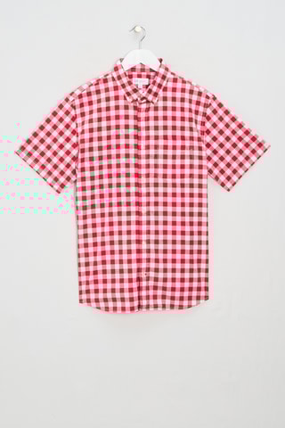 Camicia slim - Rosso