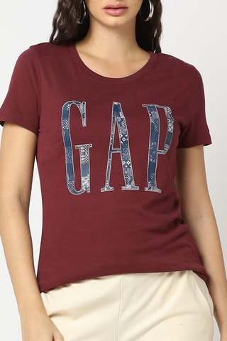 T-shirt - Marrone scuro