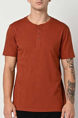 T-shirt - Rosso mattone